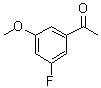 1-(3-Fluoro-5-methoxyphenyl)ethanone molecular structure (CAS 176548-87-1)