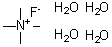 structure of CAS# 17787-40-5, Tetramethylammonium fluoride tetrahydrate