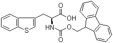structure of CAS# 177966-60-8, Fmoc-L-3-(3-Benzothienyl)alanine