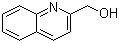2-(Hydroxymethyl)quinoline molecular structure (CAS 1780-17-2)