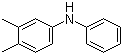 structure of CAS# 17802-36-7, 3,4-Dimethyldiphenylamine;3,4-Dimethyl-N-phenyl-benzenamine