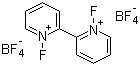 structure of CAS# 178439-26-4, 1,1'-Difluoro-2,2'-bipyridinium bis(tetrafluoroborate)