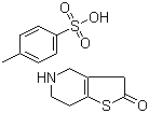 4,5,6,7-Tetrahydrothieno[3,2-c]pyridin-2(3H)-one 4-methylbenzenesulfonate molecular structure (CAS 178688-49-8)