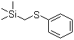 Trimethyl(phenylthiomethyl)silane molecular structure (CAS 17873-08-4)