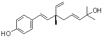 13-Hydroxyisobakuchiol molecular structure (CAS 178765-49-6)
