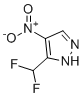 3-(difluoromethyl)-4-nitro-1H-pyrazole molecular structure (CAS 1789048-54-9)