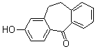 结构式 CAS# 17910-73-5, 10,11-二氢-2-羟基-5H-二苯并[a,d]环庚烯-5-酮