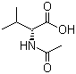 structure of CAS# 17916-88-0, N-Acetyl-D-valine;(+)-(R)-N-Acetylvaline; N-Acetyl-(R)-valine; NSC 19758