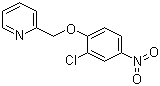 结构式 CAS# 179687-79-7, 2-[(2-氯-4-硝基苯氧基)甲基]吡啶