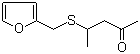 structure of CAS# 180031-78-1, 4-[(2-Furanylmethyl)thio]-2-pentanone
