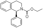 Ethyl (S)-1-phenyl-1,2,3,4-tetrahydro-2-isoquinolinecarboxylate molecular structure (CAS 180468-42-2)