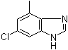 6-Chloro-4-methylbenzimidazole molecular structure (CAS 180508-09-2)