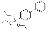 4-(Triethoxysilyl)-1,1'-biphenyl molecular structure (CAS 18056-97-8)