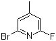 structure of CAS# 180608-37-1, 2-Bromo-6-fluoro-4-methylpyridine