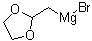 (1,3-二氧杂环戊烷-2-基甲基)溴化镁分子结构 (CAS 180675-22-3)