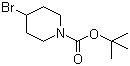 1-Boc-4-bromopiperidine molecular structure (CAS 180695-79-8)