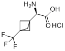 (2R)-2-amino-2-[3-(trifluoromethyl)bicyclo[1.1.1]pentan-1-yl]acetic acid hydrochloride molecular structure (CAS 1807920-97-3)
