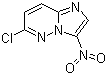 6-氯-3-硝基咪唑并[1,2-b]哒嗪分子结构 (CAS 18087-76-8)