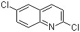 2,6-Dichloroquinoline molecular structure (CAS 1810-72-6)