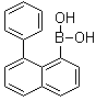 结构式 CAS# 181135-36-4, (8-苯基-1-萘基)-硼酸