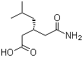 (R)-(-)-3-Carbamoymethyl-5-methylhexanoic acid molecular structure (CAS 181289-33-8)