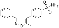 Valdecoxib molecular structure (CAS 181695-72-7)