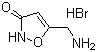 Muscimol hydrobromide molecular structure (CAS 18174-72-6)