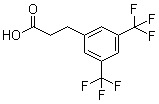 结构式 CAS# 181772-16-7, 3,5-双(三氟甲基)苯丙酸