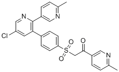Etoricoxib Impurity 13 molecular structure (CAS 1817735-82-2)