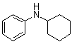 structure of CAS# 1821-36-9, N-Cyclohexylbenzenamine;N-Cyclohexyl-N-phenylamine; N-Cyclohexylaniline; N-Cyclohexylphenylamine; N-Phenylcyclohexylamine; NSC 27510; Phenylcyclohexylamine
