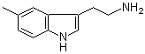 2-(5-Methyl-1H-indol-3-yl)ethanamine molecular structure (CAS 1821-47-2)