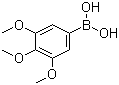 结构式 CAS# 182163-96-8, 3,4,5-三甲氧基苯硼酸