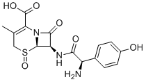Cefadroxil R-Sulfoxide molecular structure (CAS 182290-77-3)