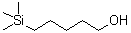 5-(Trimethylsilyl)-1-pentanol molecular structure (CAS 18246-65-6)