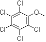 结构式 CAS# 1825-21-4, 五氯苯甲醚