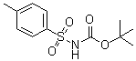 结构式 CAS# 18303-04-3, N-对甲苯磺酰基氨基甲酸叔丁酯