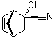 rel-(1R,2R,4R)-2-Chlorobicyclo[2.2.1]hept-5-ene-2-carbonitrile molecular structure (CAS 18317-73-2)