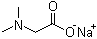 structure of CAS# 18319-88-5, N,N-Dimethylglycine sodium salt;Sodium (dimethylamino)acetate; Taminizer D