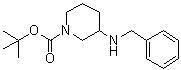 3-[(Phenylmethyl)amino]-1-piperidinecarboxylic acid 1,1-dimethylethyl ester molecular structure (CAS 183207-64-9)