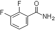 2,3-二氟苯甲酰胺分子结构 (CAS 18355-75-4)