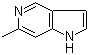结构式 CAS# 183586-34-7, 6-甲基-1H-吡咯并[3,2-c]吡啶