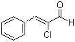 结构式 CAS# 18365-42-9, alpha-氯代肉桂醛