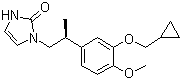 Catramilast molecular structure (CAS 183659-72-5)