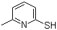 structure of CAS# 18368-57-5, 2-Mercapto-6-methylpyridine