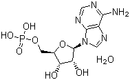 structure of CAS# 18422-05-4, Adenosine 5'-monophosphate monohydrate;5'-AMP