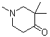 1,3,3-三甲基-4-哌啶酮分子结构 (CAS 18436-83-4)