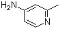 4-Amino-2-picoline molecular structure (CAS 18437-58-6)