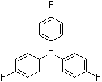 structure of CAS# 18437-78-0, Tris(4-fluorophenyl)phosphine;Tri-(p-fluorophenyl)phosphine; Tris(p-fluorophenyl)phosphine