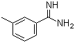 结构式 CAS# 18465-28-6, 3-甲基苯甲脒