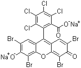 Acid Red 92 molecular structure (CAS 18472-87-2)